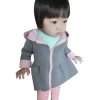 Girls Jacket Animal Rabbit Design Cotton Zipper Spring Autumn Baby Girl Coat Children Jackets Kids Coat N6456