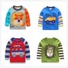VIDMID 1-6Y Boys T-shirt Kids Tees Baby Boy Shirts Cardigan Blouse Jacket Children Sweater Long Sleeve 100% Cotton Lion Cars