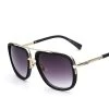 Fashion Sunglasses Men Designer Gold Frame Sunglasses Men Square Shaped Retro Male Women Eyewear