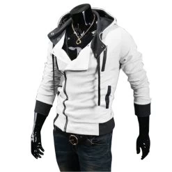 Fashion Hooded Men Plus Size Sweatshirt Hip Hop Off White Jacket Casual Sportswear Harajuku Jacket Hoody Clothes SL