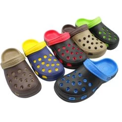 Fashion Male Men's Sandals Anti-Slip Hole Slippers Outdoor Home Garden Shoes Mules & Clogs Breathable Beach EVA Shoes O531