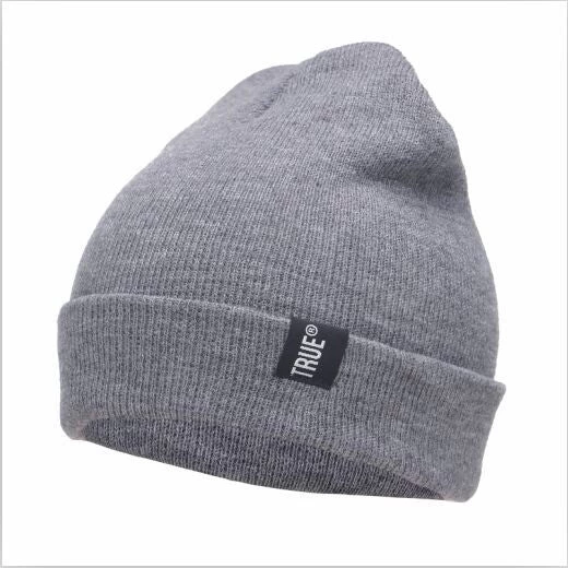 Letter True Casual Beanies For Men Women Fashion Knitted Winter Hat Solid Color Hip-hop Skullies Bonnet Unisex Cap Gorro - Image 3