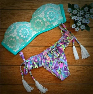 Brazilian Style Bikinis Set Wear Lady Swimwear Print Hater Push Up Women Swimsuit Bathing Suit Sexy Brazilian Bikini Set - Image 8