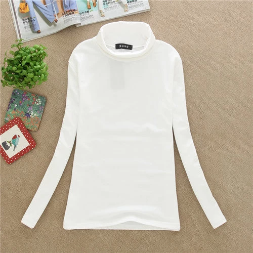 High Fashion Spring Autumn Winter Sweater Women Wool Turtleneck Pullovers Long Sleeve Plus Size Women Clothing - Image 2