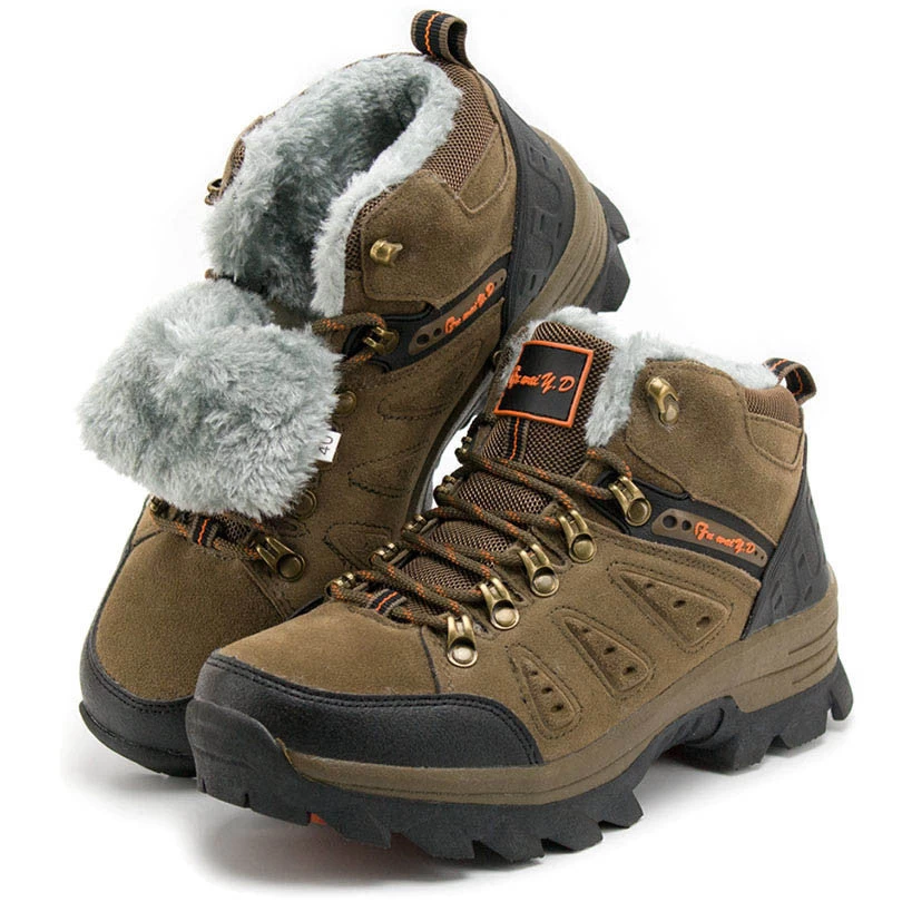 11 Colors Unisex Boots Lovers Shoes Men Boot Women Ankle Waterproof Spring Style Winter Shoe Rubber Sole Blue Brown Green Grey - Image 11