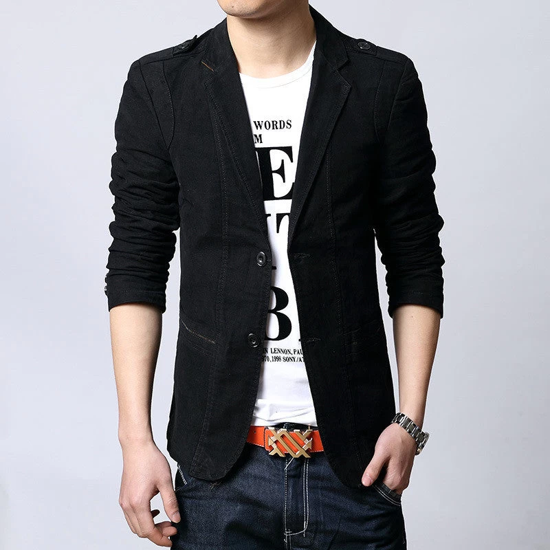 Autumn Men Blazer Fashion Slim Casual Blazer For Men Mens Suit Designer Jacket Outerwear Men 3 Colors M~XXXXXL - Image 5