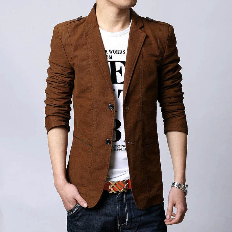 Autumn Men Blazer Fashion Slim Casual Blazer For Men Mens Suit Designer Jacket Outerwear Men 3 Colors M~XXXXXL - Image 7