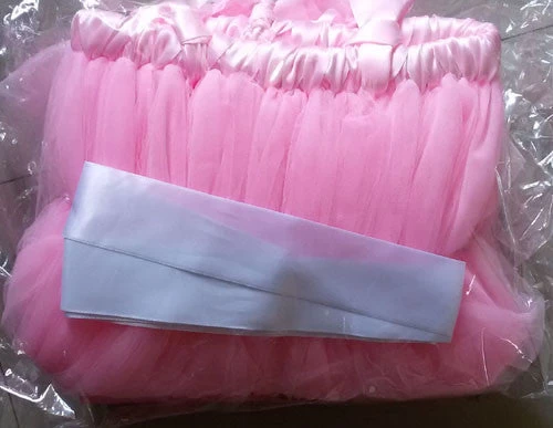 Tutu Tulle Gray Baby Bridesmaid Flower Girl Wedding Dress Fluffy Ball Gown USA Birthday Evening Prom Cloth Party Dress - Image 6