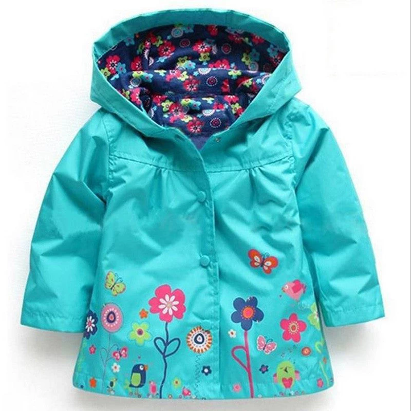 Girl's Coat Jackets Children Hoodies Kids Jackets Coats Girls Outerwear Raincoat Jacket Baby Girl Clothes - Image 2
