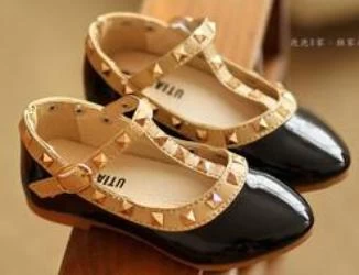 Kids Sneaker Children Shoes Patent Leather Girl Flat Discount Shoes - Image 2