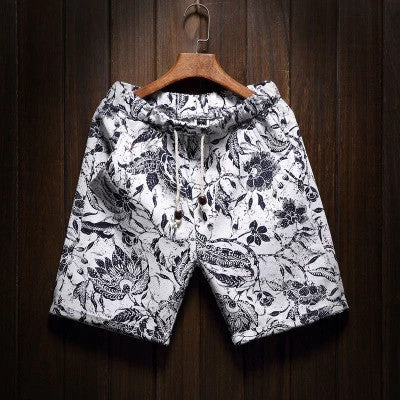 Men's Beach Shorts Personality Printing Summer Thin Section Breathable Comfort Casual Men's Linen Shorts Large Size M-5XL - Image 9