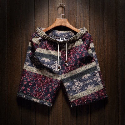 Men's Beach Shorts Personality Printing Summer Thin Section Breathable Comfort Casual Men's Linen Shorts Large Size M-5XL - Image 10