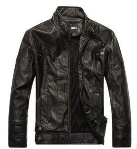 Motorcycle Leather Jackets Men Autumn Winter Leather Clothing Men Leather Jackets Male Business Casual Coats Clothing - Image 4