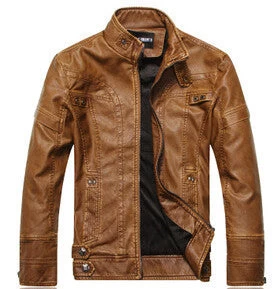Motorcycle Leather Jackets Men Autumn Winter Leather Clothing Men Leather Jackets Male Business Casual Coats Clothing - Image 3