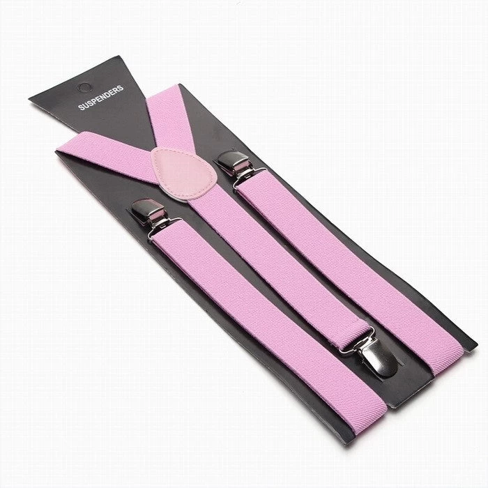 Fashion Women Men's Unisex Clip-on Braces Elastic Slim Suspender 1Inch Wide 36 Colors Y-Back Suspenders Male Pants Jeans Braces - Image 13