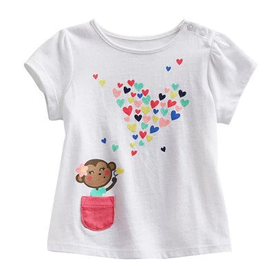 Boy Girl T-Shirt Summer Baby Boys Girls T Shirt Short Sleeve Shirts Kids Boy Girl Tops - Image 3