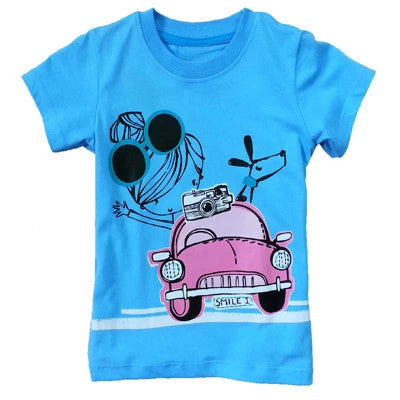 Boy Girl T-Shirt Summer Baby Boys Girls T Shirt Short Sleeve Shirts Kids Boy Girl Tops - Image 2