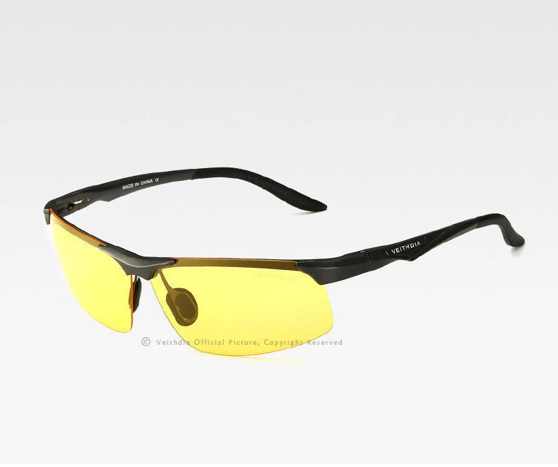 VEITHDIA Aluminum Magnesium Men's Polarized Sun Glasses Night Vision Mirror Male Eyewear Sunglasses Goggle Oculos For Men 6502 - Image 10