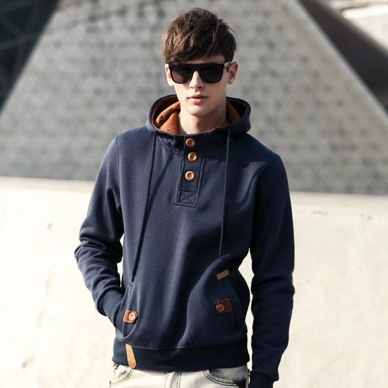 Hoodies Men Hoody Sweatshirts Hip Hop Fashion Stylish Hoodies Men Hooded Cloak Sudaderas Hombre Brand Casual Hoodie 6221 - Image 2