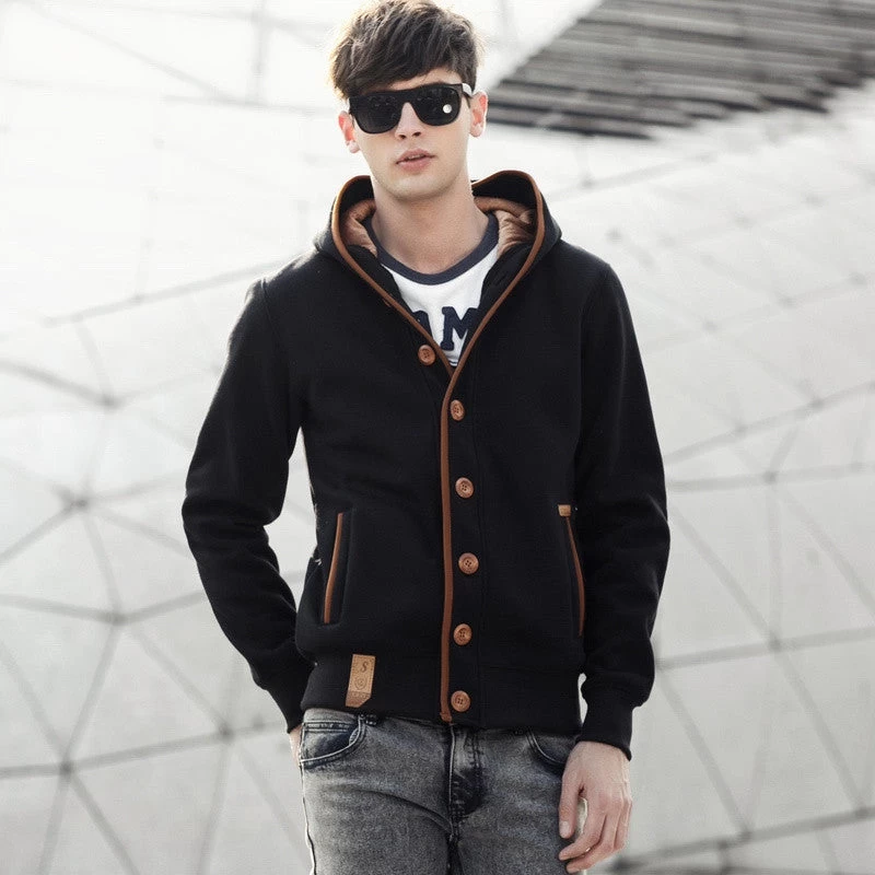 Hoodies Men Hoody Sweatshirts Hip Hop Fashion Stylish Hoodies Men Hooded Cloak Sudaderas Hombre Brand Casual Hoodie 6221 - Image 3