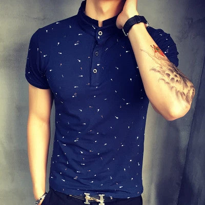 The Summer Men'S Printing T-Shirt Slim Fit And Fit T-Shirts Fashion Handsome T Shirts Tee Shirt Homme - Image 2