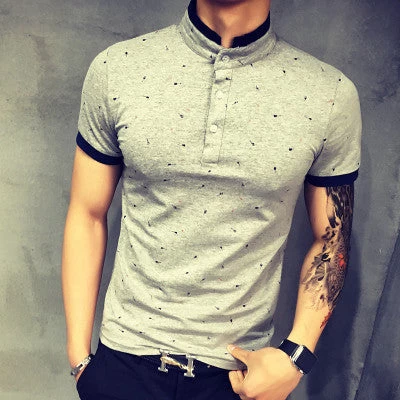 The Summer Men'S Printing T-Shirt Slim Fit And Fit T-Shirts Fashion Handsome T Shirts Tee Shirt Homme - Image 3