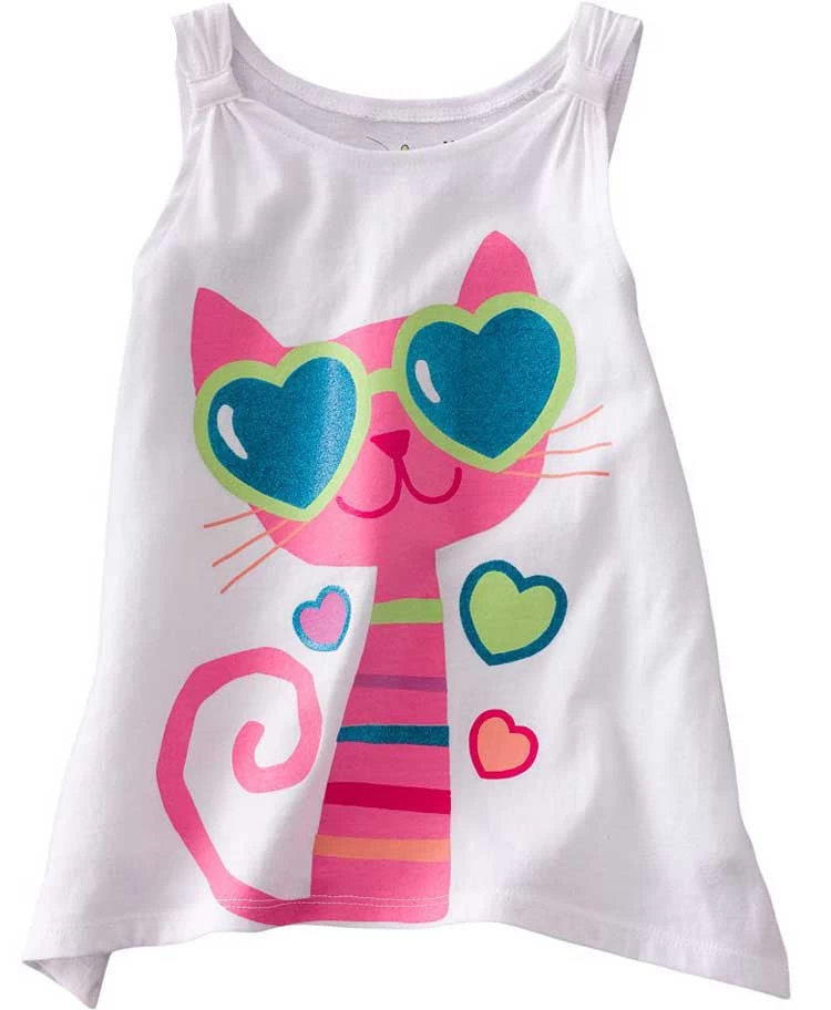 Baby Girl T-shirt Big Girls Tees Shirts Children Blouse 100% Cotton Kids Summer Clothes - Image 16