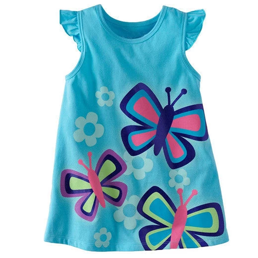 Baby Girl T-shirt Big Girls Tees Shirts Children Blouse 100% Cotton Kids Summer Clothes - Image 9