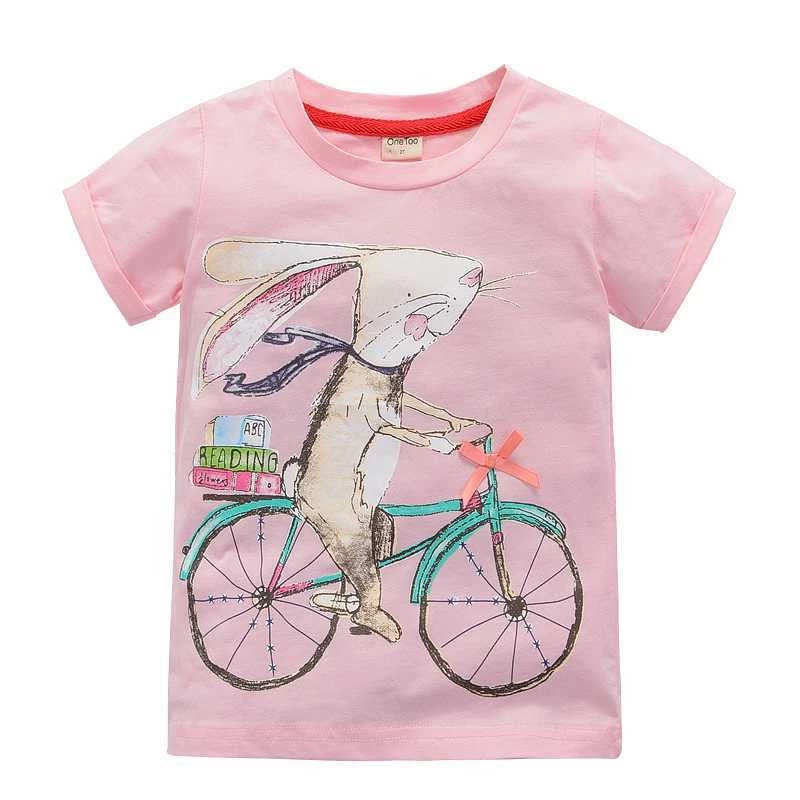 Baby Girl T-shirt Big Girls Tees Shirts Children Blouse 100% Cotton Kids Summer Clothes - Image 14