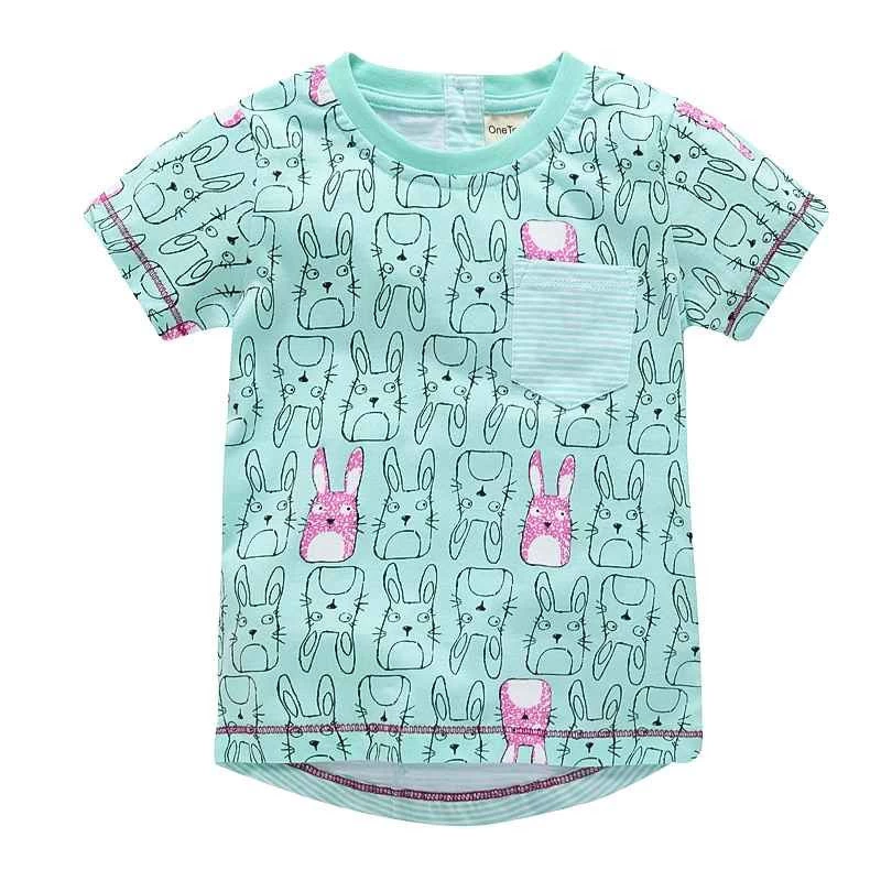 Baby Girl T-shirt Big Girls Tees Shirts Children Blouse 100% Cotton Kids Summer Clothes - Image 8