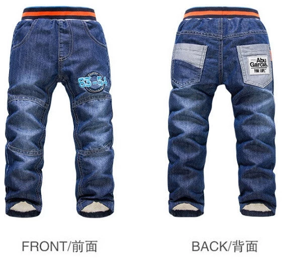 Boys / Girls Warm Thick Winter Pants Boys Jeans KK-Rabbit Brand Children Boy / Girls Jeans Retail - Image 6