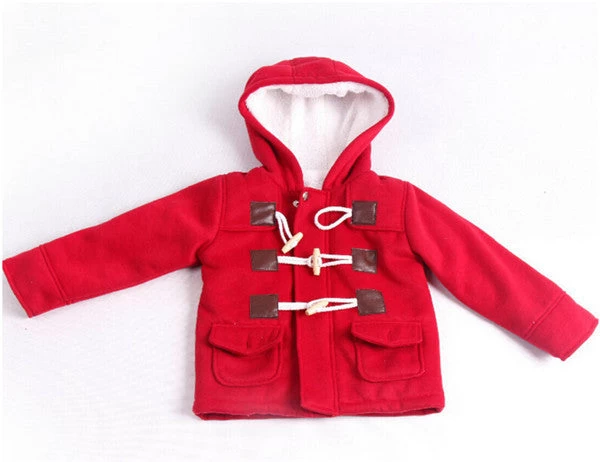 Children's Clothing Autumn Winter Boys Coats Boys Jackets Girls Outerwear Coat Kids Warm Wool Coat Baby Hooded Jacket - Image 3
