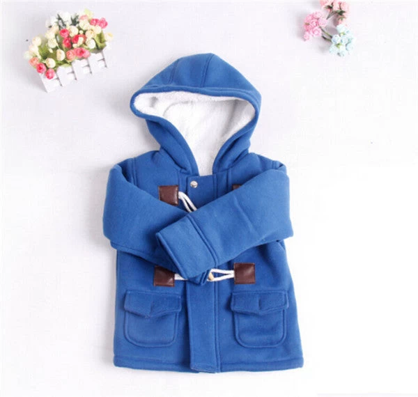 Children's Clothing Autumn Winter Boys Coats Boys Jackets Girls Outerwear Coat Kids Warm Wool Coat Baby Hooded Jacket - Image 4