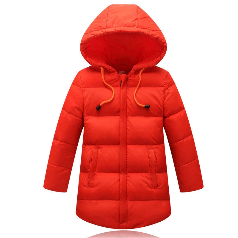 Kids Girls Winter Jacket Fashion Lightweight Outwear Kids Warm Long Coat Down & Parkas - Image 5