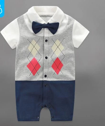 Summer Baby Rompers Children Clothing Set Born Baby Clothes Cotton Baby Rompers Short Sleeve Baby Girl Clothing Jumpsuits - Image 4