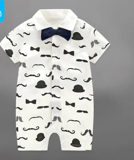 Summer Baby Rompers Children Clothing Set Born Baby Clothes Cotton Baby Rompers Short Sleeve Baby Girl Clothing Jumpsuits - Image 2