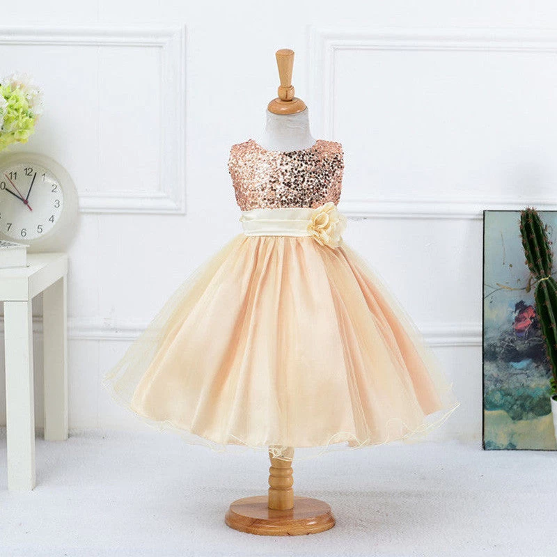 Summer Flower Girls Dress For Wedding And Party Infant Princess Girl Dresses Toddler Costume Baby Kids Clothes Robe Fille Z2 - Image 5