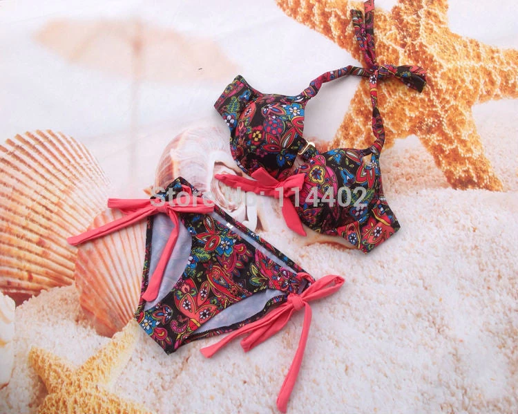 Women Bikini Sexy Padded Top Swimsuit Bikinis Sets Push Up Swimwear Women Biquini Beachwear Bathing Suit - Image 8