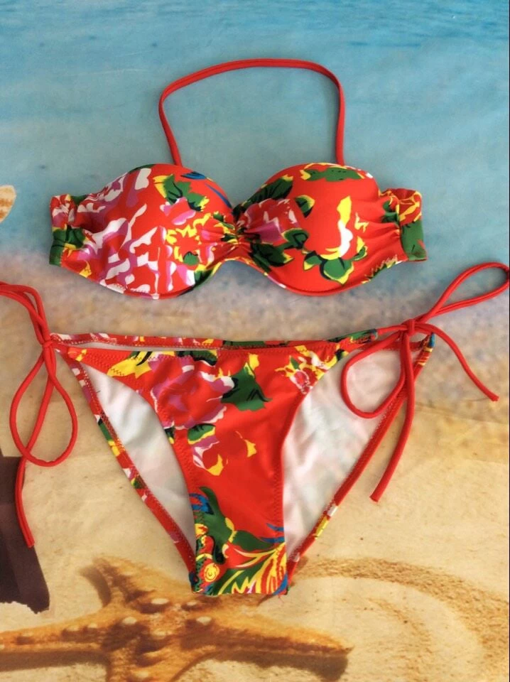 Women Bikini Sexy Padded Top Swimsuit Bikinis Sets Push Up Swimwear Women Biquini Beachwear Bathing Suit - Image 15