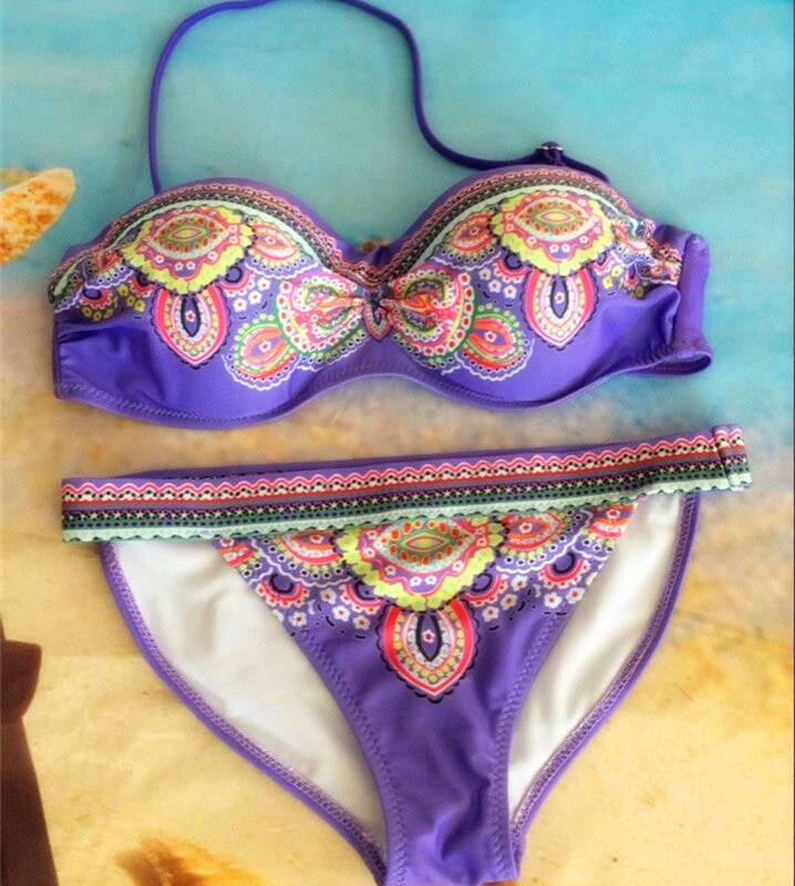 Women Bikini Sexy Padded Top Swimsuit Bikinis Sets Push Up Swimwear Women Biquini Beachwear Bathing Suit - Image 10