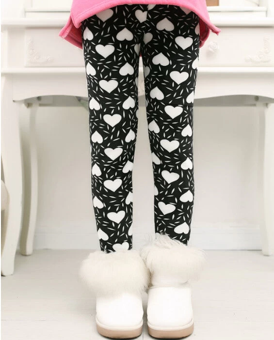 Winter Girls Leggings Children Kids Pants Plus Velvet Thick Warm Pants Kids Trousers Children's Clothing Bobo Choses - Image 6