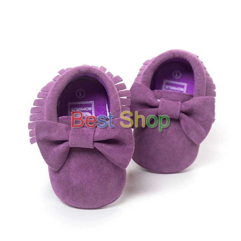 Cute Butterfly-knot Tassels Baby Moccasin Quality Infant Babies First Walkers Born Footwears Indoor Boots - Image 10