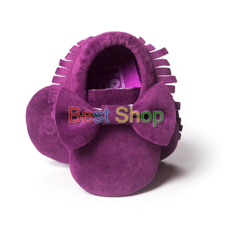 Cute Butterfly-knot Tassels Baby Moccasin Quality Infant Babies First Walkers Born Footwears Indoor Boots - Image 8