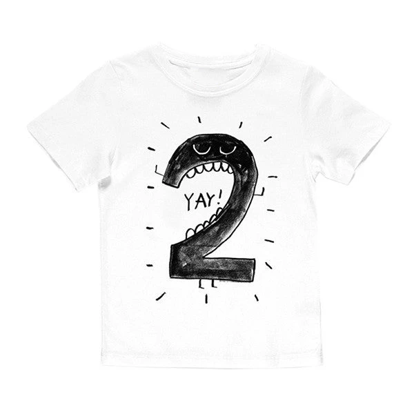 Number Letter Boys Print T Shirt For Kids Summer T-shirts Baby Boy Funny Birthday T-shirts Kids Boys Casual Tops CG052 - Image 9