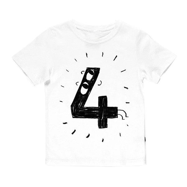 Number Letter Boys Print T Shirt For Kids Summer T-shirts Baby Boy Funny Birthday T-shirts Kids Boys Casual Tops CG052 - Image 11