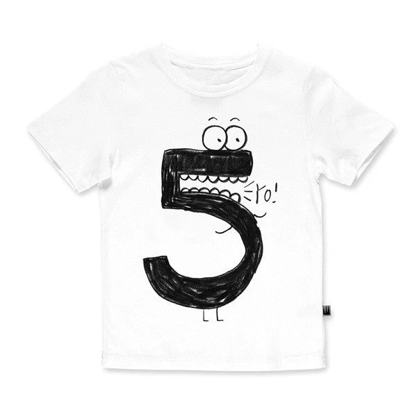 Number Letter Boys Print T Shirt For Kids Summer T-shirts Baby Boy Funny Birthday T-shirts Kids Boys Casual Tops CG052 - Image 6