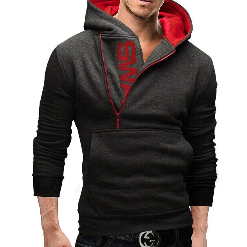 Plus Size Men's Casual Hoodies Sweatshirt Fashion Sweatshirt Men Hoodies Zipper Coat Large Size M-5XL S4 - Image 3