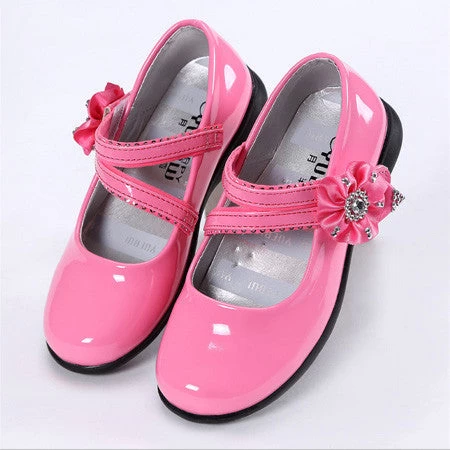 Party Girls Shoes Kids Girl Princess Leather Shoe Baby Children Fashion - Image 4