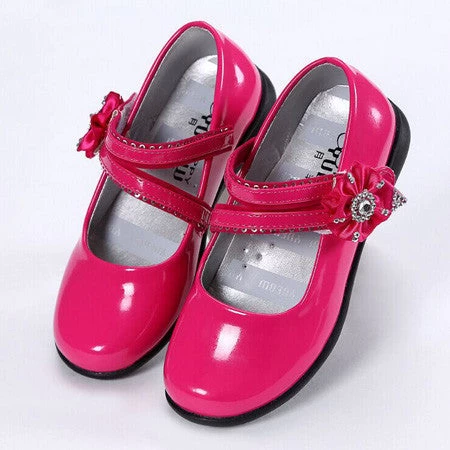 Party Girls Shoes Kids Girl Princess Leather Shoe Baby Children Fashion - Image 3