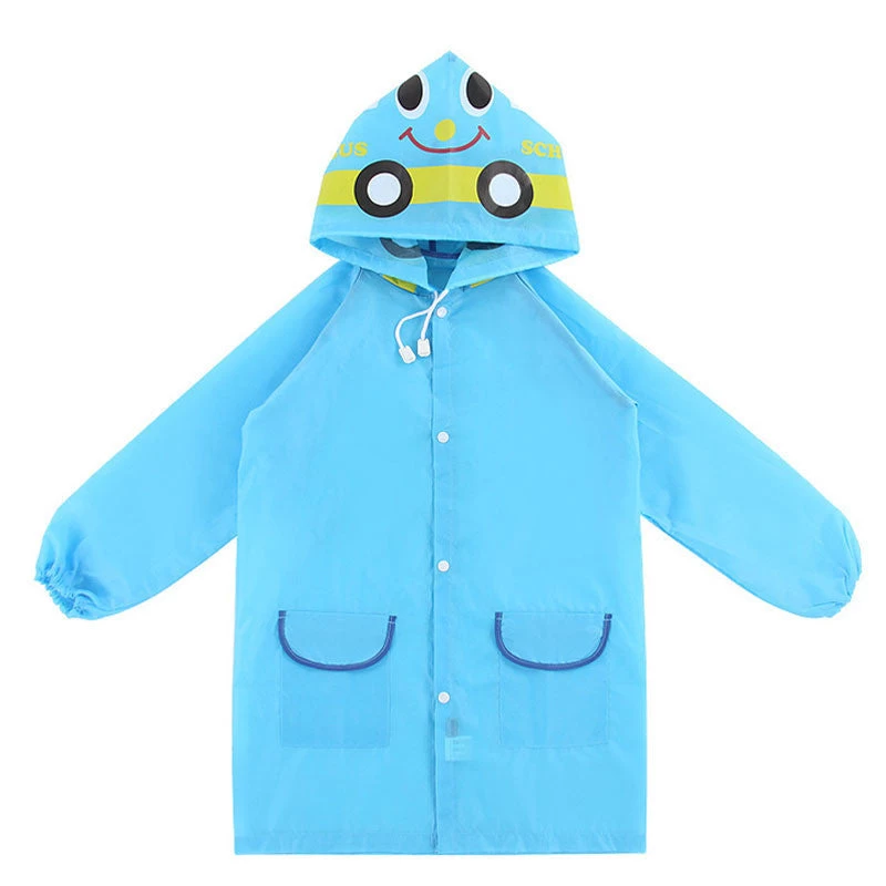 Outdoor Cute Waterproof Kids Rain Coat For Children Raincoat Rainwear/Rainsuit,Kids Animal Style Raincoat L1 - Image 2